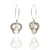 Open Silver Petal Orb Drops-Earrings-Veronika Majewska-Pistachios