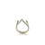 Open Sterling Silver Ring-Rings-Veronika Majewska-6.5-Pistachios
