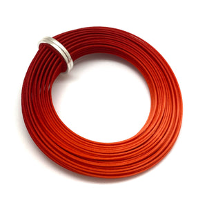 Orange Brushstroke Bracelet-Bracelets-Eve Balashova-Pistachios