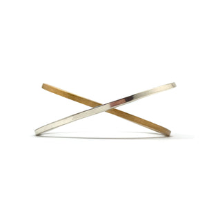 Orbital Bracelet - Gold and Silver-Bracelets-Aleksandra Przybysz-Pistachios