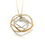 Orbital Hoop Necklace - Gold/Silver-Necklaces-Veronika Majewska-Pistachios