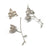 Orchid Earrings with Jackets-Earrings-Huiyu Chiu-Pistachios