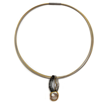 Organic Baroque Pearl Pendant