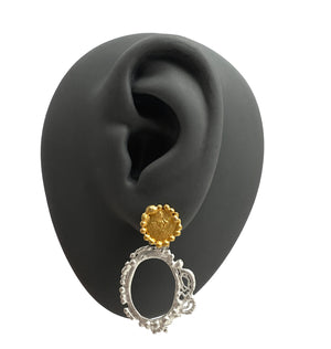 Ornate Lace Earrings-Earrings-Anna Krol-Pistachios