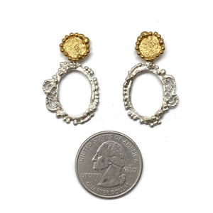 Ornate Lace Earrings-Earrings-Anna Krol-Pistachios