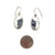 Oval Dendritic Agate Hook Earrings-Earrings-Susanne Kern-Pistachios