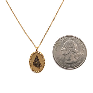 Oval Shell Necklace