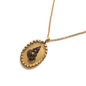 Oval Shell Necklace