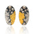 Oval Swirling Earrings-Earrings-So Young Park-Pistachios