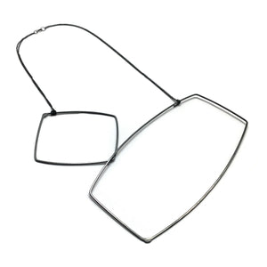 Oversized Geometric Necklace-Necklaces-Gabrielle Desmarais-Pistachios