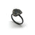 Oxidized 'Diamond' Ring-Rings-So Young Park-Pistachios