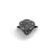 Oxidized 'Diamond' Ring-Rings-So Young Park-Pistachios