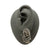 Oxidized Silver Huggie Earrings-Earrings-So Young Park-Pistachios