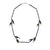 Oxidized Sterling Silver Leaf Necklace-Necklaces-Marcin Tyminski-Pistachios
