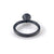 Oxidized Sterling Silver and 18k Gold Ring-Rings-Heather Guidero-Pistachios