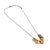Oxidized Sterling Silver and 23k Gold Necklace-Necklaces-Austin Titus-Pistachios