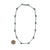 Oxidized and Gold Chain Link Necklace-Necklaces-Elisa Bongfeldt-Pistachios