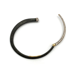 Pave Head and Tail Bracelet-Bracelets-Pat Flynn-Pistachios