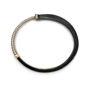 Pave Head and Tail Bracelet-Bracelets-Pat Flynn-Pistachios