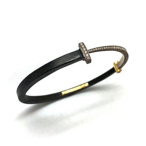 Pave Head and Tail Bracelet-Bracelets-Pat Flynn-Pistachios