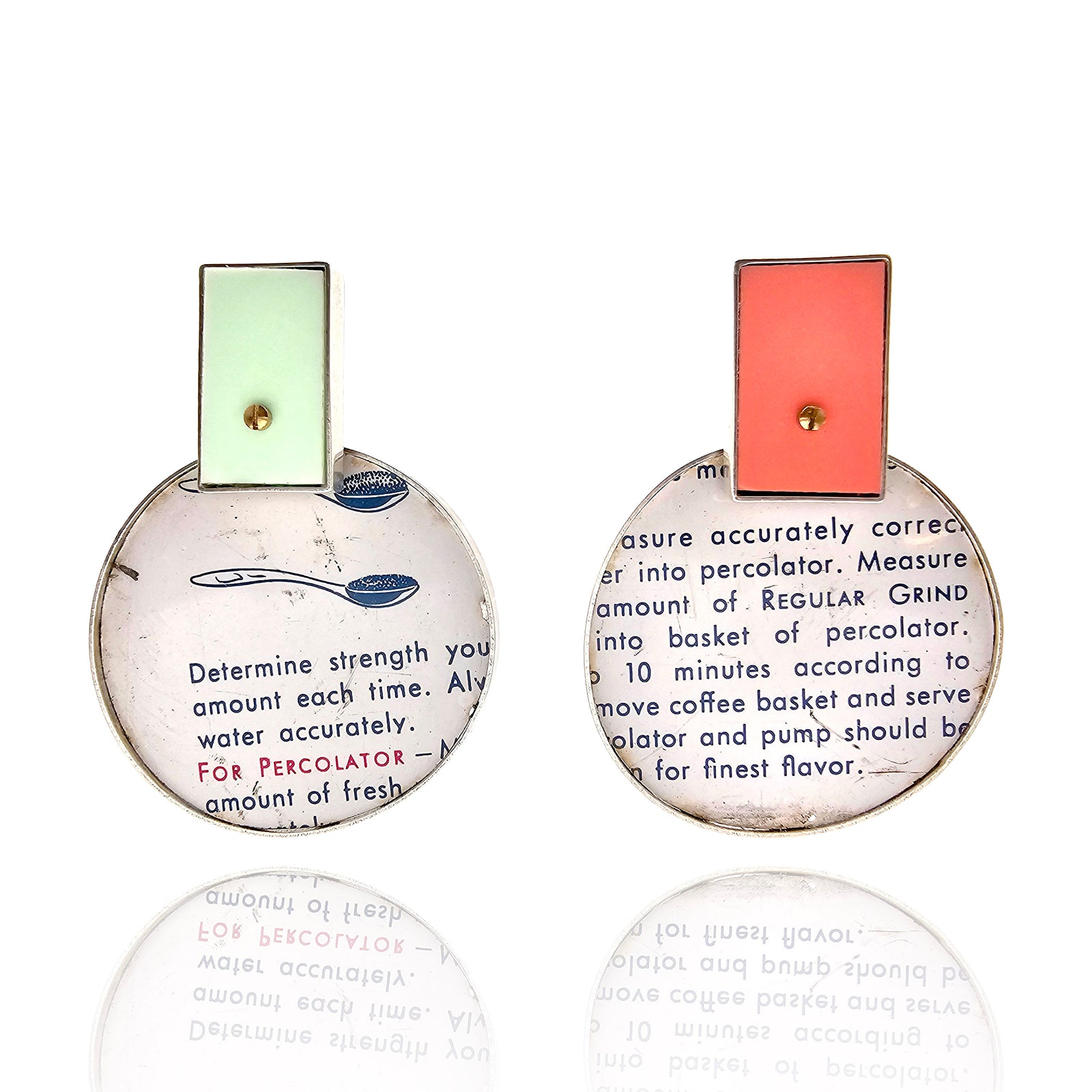 Peaches & Mint Earrings-Earrings-Carin Jones-Pistachios