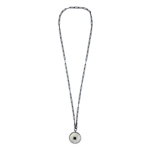 Pearl Lariat Necklace-Necklaces-Emily Rogstad-Pistachios