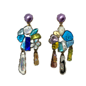 Pearl Wreath Earrings-Earrings-Nikki Couppee-Pistachios