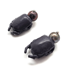 Pearls on Girls Earrings-Earrings-Märta Mattsson-Pistachios