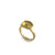 Pentagon 18k Gold Ring-Rings-Petra Class-Pistachios