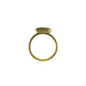 Pentagon 18k Gold Ring-Rings-Petra Class-Pistachios