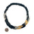 Petal Collar Necklace - Gold & Oxidized Sterling Silver-Necklaces-Anna Krol-Pistachios
