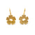 Petal Dangle Earrings - Gold-Earrings-Manuela Carl-Pistachios