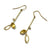 Petal and Diamond Dangle Earrings-Earrings-Liaung-Chung Yen-Pistachios