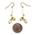 Petal and Diamond Dangle Earrings-Earrings-Liaung-Chung Yen-Pistachios