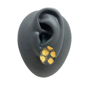 Petite Gold Leaf Studs-Earrings-Myung Urso-Pistachios