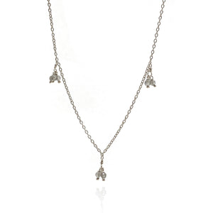 Petite Labradorite Drop Necklace-Necklaces-Julia Cabral-Pistachios