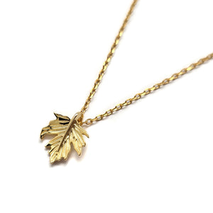 Petite Leaf Necklace-Necklaces-Manali Shinde-Pistachios