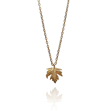Petite Leaf Necklace