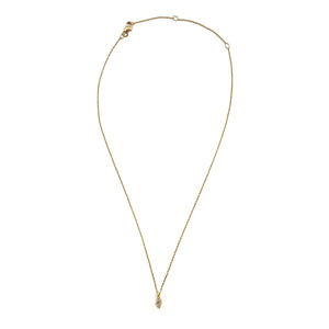 Petite Pointed Moonstone Necklace-Necklaces-Julia Cabral-Pistachios