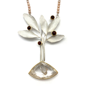 Phantom Quartz Brooch and Pendant-Pins-Liaung-Chung Yen-Pistachios