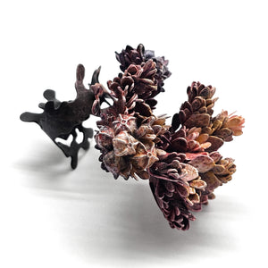Pink Bonsai Ring-Rings-Hanna Liljenberg-Pistachios