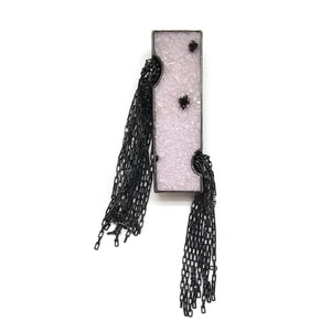 Pink Druzy Convertible Necklace-Necklaces-Heather Guidero-Pistachios