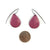 Pink Enamel Earrings-Earrings-Jenne Rayburn-Pistachios