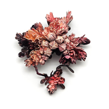 Pink Flora Curiosa Brooch