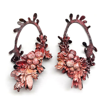 Pink Flora Curiosa Earrings