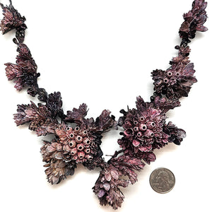 Pink Flora in Dubio Necklace-Necklaces-Hanna Liljenberg-Pistachios