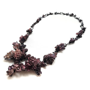 Pink Flora in Dubio Necklace-Necklaces-Hanna Liljenberg-Pistachios