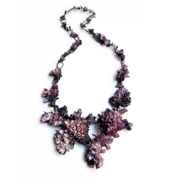 Pink Flora in Dubio Necklace