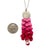 Pink Gradient Leaf and Silver Pendant Necklace-Necklaces-Eve Balashova-Pistachios