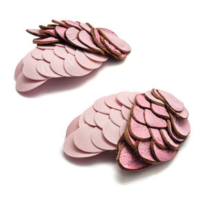Pink Lady III Earrings-Earrings-Karin Roy Andersson-Pistachios